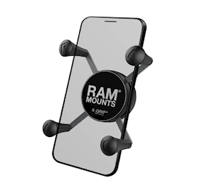 RAM® X-Grip® Phone Holder with RAM® Snap-Link™ Socket